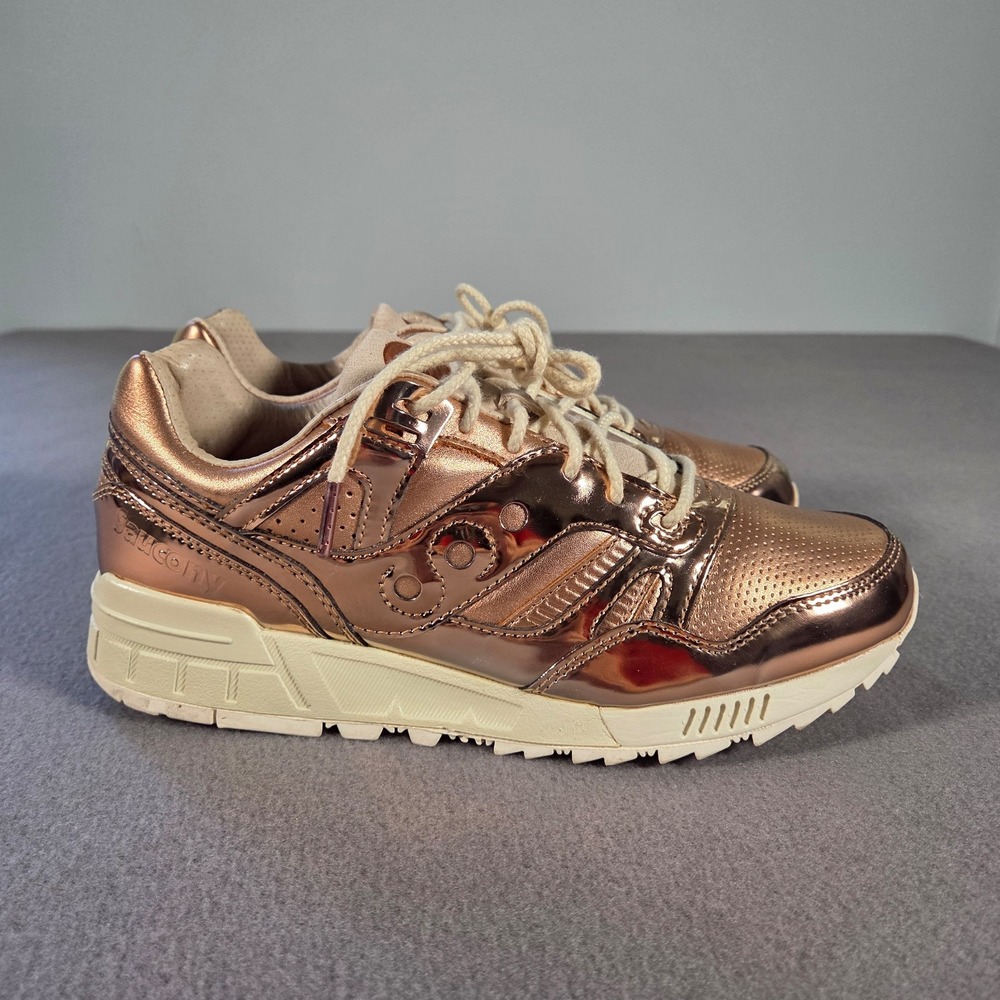 Saucony Grid SD Mens 8.5 Rose Gold Metallic Metals Pack Sneakers S70310-1